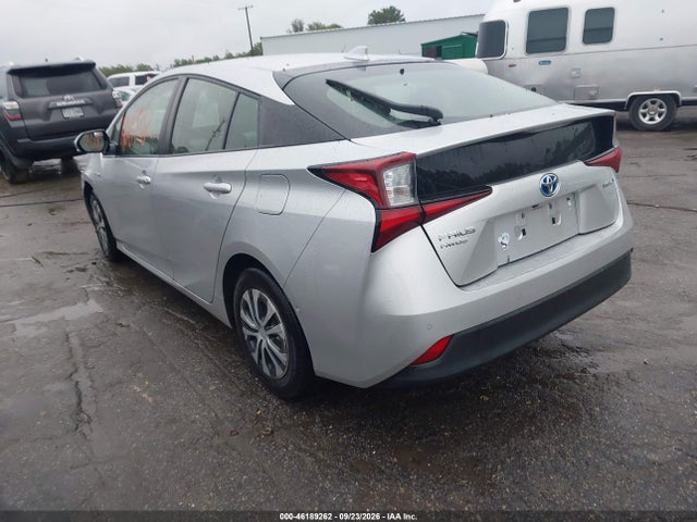 Продаж на аукціоні авто 2019 Toyota Prius Le, vin: JTDL9RFU9K3001974, номер лоту: 46189262