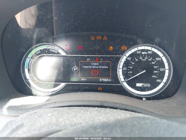 2019 Kia Niro Lx მანქანა იყიდება აუქციონზე, vin: KNDCB3LC9K5252172, აუქციონის ნომერი: 46189299