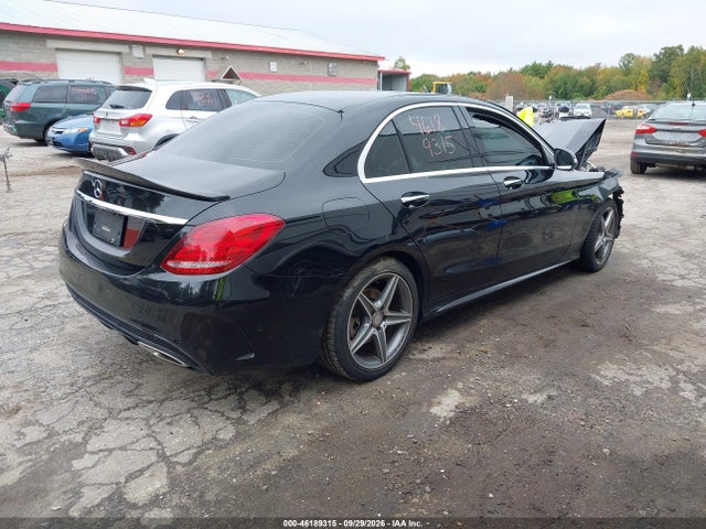 46189315 :رقم المزاد ، 55SWF6GB7FU028521 vin ، 2015 Mercedes-benz C 400 4matic مزاد بيع