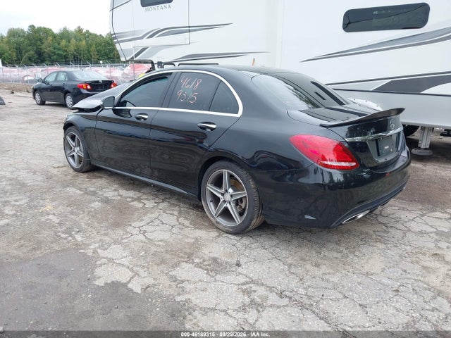46189315 :رقم المزاد ، 55SWF6GB7FU028521 vin ، 2015 Mercedes-benz C 400 4matic مزاد بيع