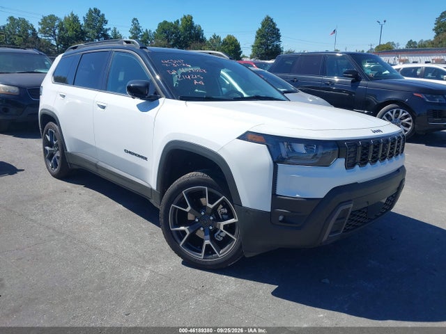 Auction sale of the 2026 Jeep Cherokee Overland 4x4, vin: 3C4PJMC25TT214215, lot number: 46189380