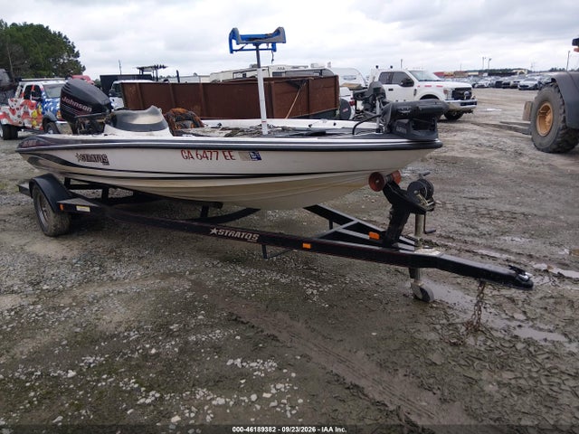 46189382 :رقم المزاد ، GSN85464C606 vin ، 2006 Stratos 285 Pro Xl Boat مزاد بيع