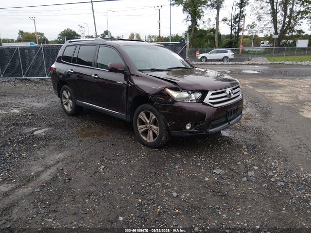 2012 Toyota Highlander Limited V6 მანქანა იყიდება აუქციონზე, vin: 5TDDK3EH3CS096168, აუქციონის ნომერი: 46189470