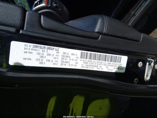 Продажа на аукционе авто 2013 Jeep Grand Cherokee Limited, vin: 1C4RJFBT8DC545639, номер лота: 46189472