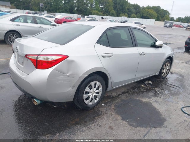 2016 Toyota Corolla L მანქანა იყიდება აუქციონზე, vin: 2T1BURHE4GC733475, აუქციონის ნომერი: 46189630