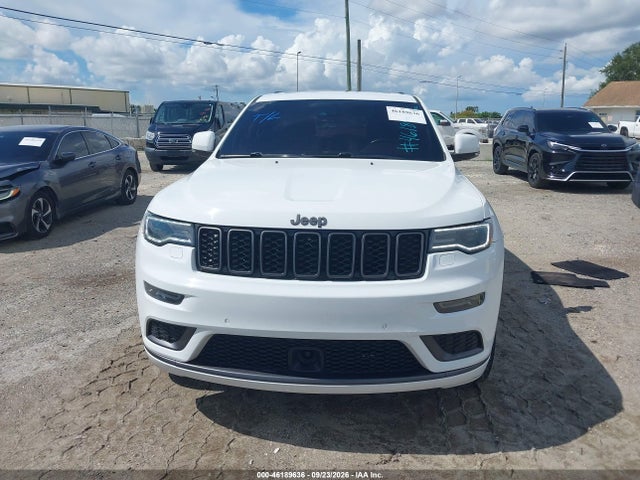 Aukcja sprzedaży 2019 Jeep Grand Cherokee High Altitude 4x4, vin: 1C4RJFCG1KC623788, numer aukcji: 46189636