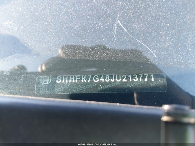 Aukcja sprzedaży 2018 Honda Civic Sport, vin: SHHFK7G48JU213771, numer aukcji: 46189642