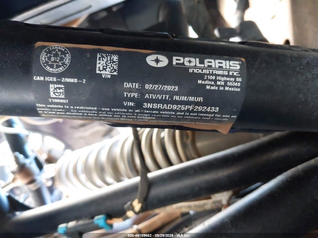 Polaris Rzr Pro Xp Ultimate 2023 3NSRAD925PF292433 Image 10