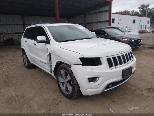 Продажа на аукционе авто 2014 Jeep Grand Cherokee Overland, vin: 1C4RJFCM1EC307480, номер лота: 46189665