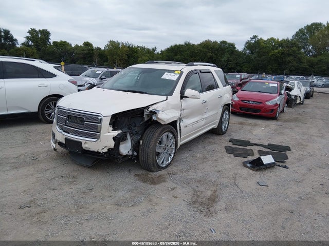 2014 Gmc Acadia Denali მანქანა იყიდება აუქციონზე, vin: 1GKKVTKD3EJ194573, აუქციონის ნომერი: 46189683
