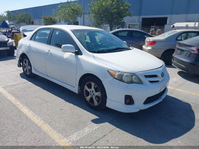 2011 Toyota Corolla S მანქანა იყიდება აუქციონზე, vin: 2T1BU4EE4BC653660, აუქციონის ნომერი: 46189723