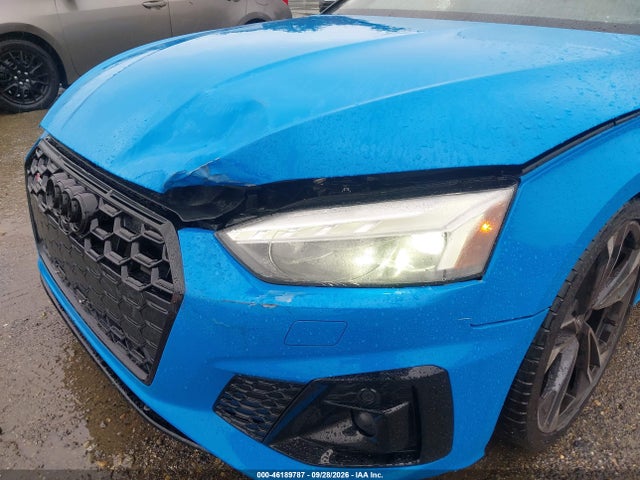 46189787 :رقم المزاد ، WAUB4CF5XLA019717 vin ، 2020 Audi S5 Sportback Prestige Tfsi Quattro Tiptronic مزاد بيع