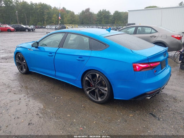 46189787 :رقم المزاد ، WAUB4CF5XLA019717 vin ، 2020 Audi S5 Sportback Prestige Tfsi Quattro Tiptronic مزاد بيع