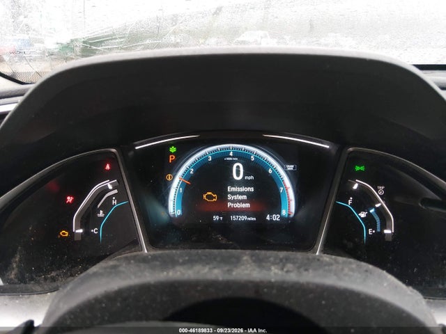 46189833 :رقم المزاد ، 19XFC2F75GE023079 vin ، 2016 Honda Civic Ex مزاد بيع