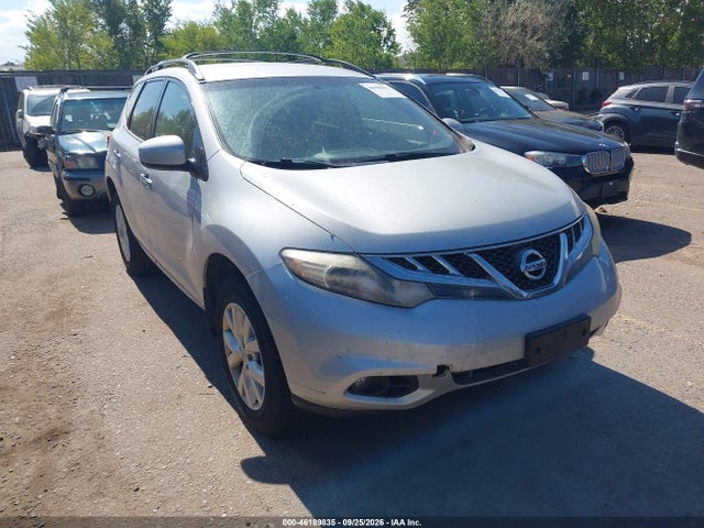 46189835 :رقم المزاد ، JN8AZ1MWXEW509438 vin ، 2014 Nissan Murano Sv مزاد بيع