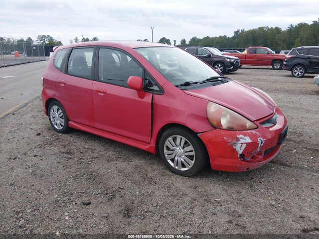 Продаж на аукціоні авто 2008 Honda Fit Sport, vin: JHMGD38608S041661, номер лоту: 46189908