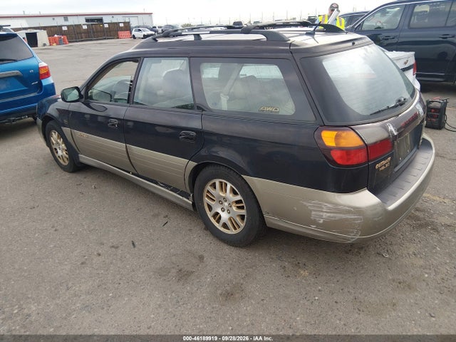 Продаж на аукціоні авто 2003 Subaru Legacy Outback H6 L.l. Bean Edition, vin: 4S3BH806637604572, номер лоту: 46189919