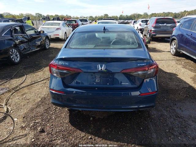 Продажа на аукционе авто 2025 Honda Civic Hybrid Sport/sport Touring, vin: 2HGFE4F80SH344248, номер лота: 46189936