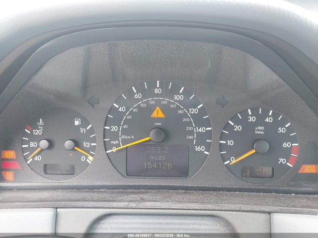 46189937 :رقم المزاد ، WDBJF65J32B441196 vin ، 2002 Mercedes-benz E 320 Special Edition مزاد بيع