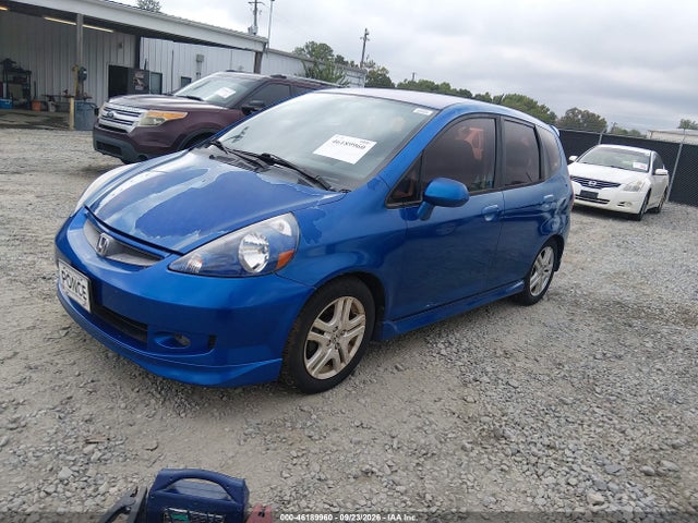 2008 Honda Fit Sport მანქანა იყიდება აუქციონზე, vin: JHMGD38678S025893, აუქციონის ნომერი: 46189960