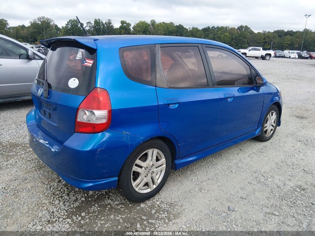 2008 Honda Fit Sport მანქანა იყიდება აუქციონზე, vin: JHMGD38678S025893, აუქციონის ნომერი: 46189960
