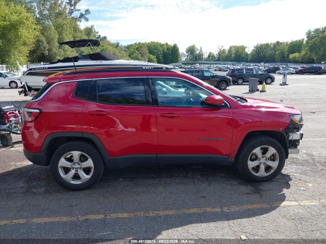 2018 Jeep Compass Latitude 4x4 მანქანა იყიდება აუქციონზე, vin: 3C4NJDBB9JT176025, აუქციონის ნომერი: 46189973