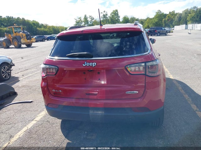 2018 Jeep Compass Latitude 4x4 მანქანა იყიდება აუქციონზე, vin: 3C4NJDBB9JT176025, აუქციონის ნომერი: 46189973
