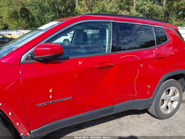 2018 Jeep Compass Latitude 4x4 მანქანა იყიდება აუქციონზე, vin: 3C4NJDBB9JT176025, აუქციონის ნომერი: 46189973