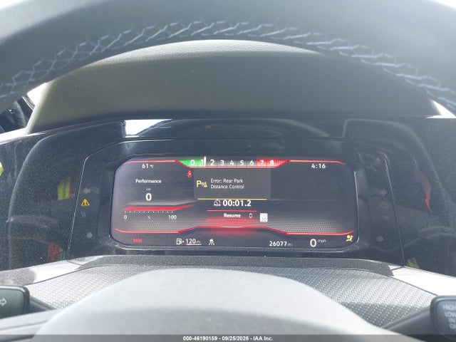 2024 Volkswagen Golf R 2.0t მანქანა იყიდება აუქციონზე, vin: WVWFB7CD5RW232812, აუქციონის ნომერი: 46190159