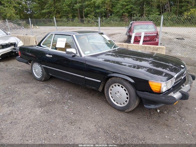 46190168 :رقم المزاد ، WDBBA48D4JA075718 vin ، 1988 Mercedes-benz 560 Sl مزاد بيع
