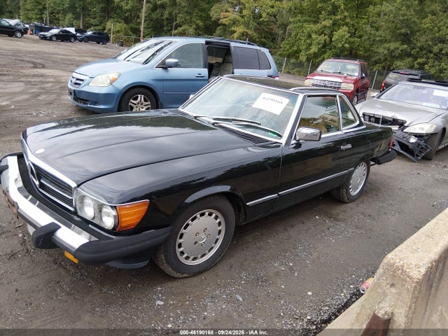 46190168 :رقم المزاد ، WDBBA48D4JA075718 vin ، 1988 Mercedes-benz 560 Sl مزاد بيع