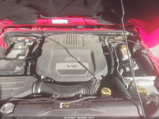2017 Jeep Wrangler Unlimited Sahara მანქანა იყიდება აუქციონზე, vin: 1C4BJWEG6HL724185, აუქციონის ნომერი: 46190247