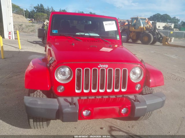 2017 Jeep Wrangler Unlimited Sahara მანქანა იყიდება აუქციონზე, vin: 1C4BJWEG6HL724185, აუქციონის ნომერი: 46190247