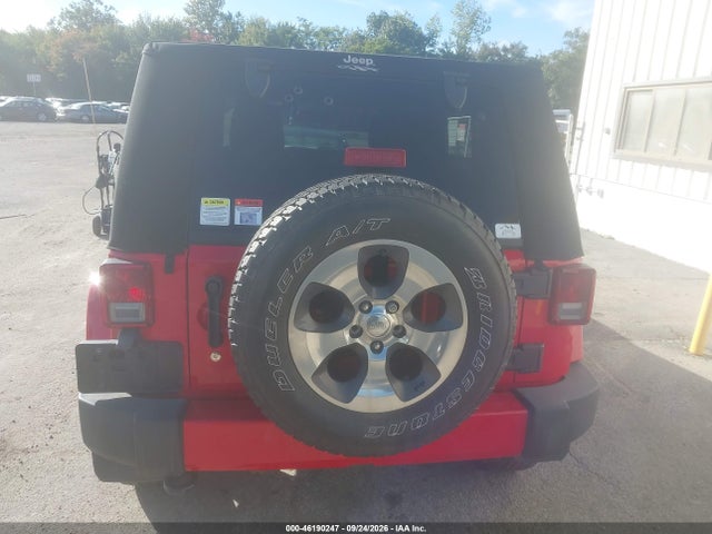 2017 Jeep Wrangler Unlimited Sahara მანქანა იყიდება აუქციონზე, vin: 1C4BJWEG6HL724185, აუქციონის ნომერი: 46190247