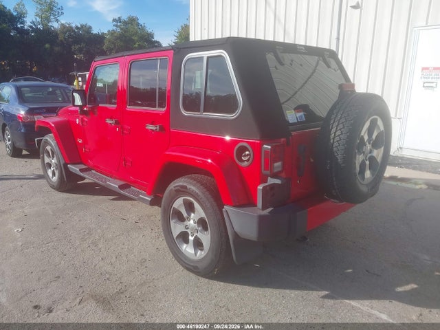 2017 Jeep Wrangler Unlimited Sahara მანქანა იყიდება აუქციონზე, vin: 1C4BJWEG6HL724185, აუქციონის ნომერი: 46190247