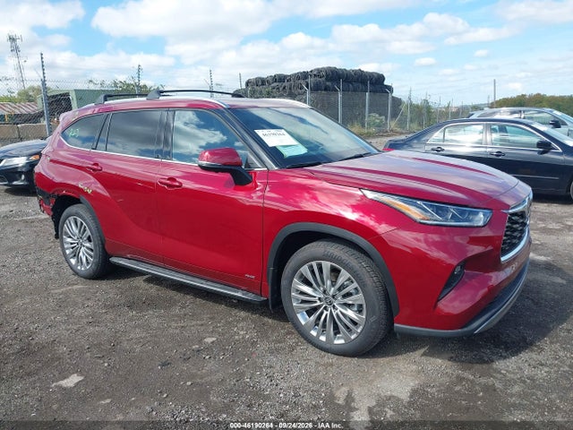 46190264 :رقم المزاد ، 5TDEBRCH9TS722736 vin ، 2026 Toyota Highlander Hybrid Platinum مزاد بيع