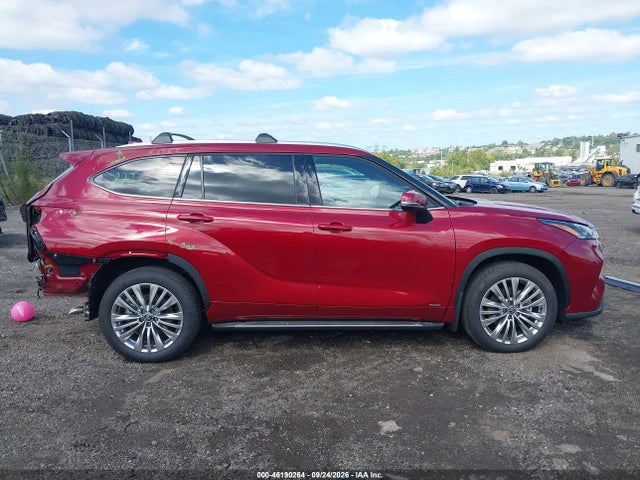 Aukcja sprzedaży 2026 Toyota Highlander Hybrid Platinum, vin: 5TDEBRCH9TS722736, numer aukcji: 46190264