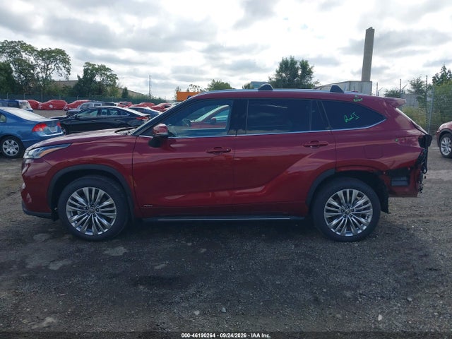 Aukcja sprzedaży 2026 Toyota Highlander Hybrid Platinum, vin: 5TDEBRCH9TS722736, numer aukcji: 46190264