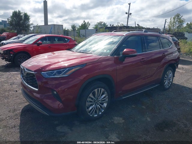 Aukcja sprzedaży 2026 Toyota Highlander Hybrid Platinum, vin: 5TDEBRCH9TS722736, numer aukcji: 46190264