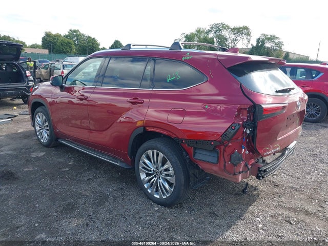 Aukcja sprzedaży 2026 Toyota Highlander Hybrid Platinum, vin: 5TDEBRCH9TS722736, numer aukcji: 46190264