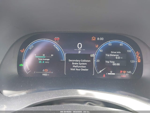 Aukcja sprzedaży 2026 Toyota Highlander Hybrid Platinum, vin: 5TDEBRCH9TS722736, numer aukcji: 46190264