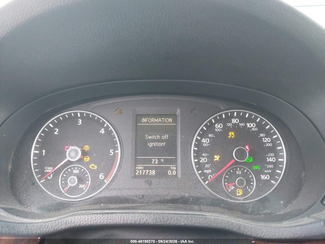 Aukcja sprzedaży 2012 Volkswagen Passat 2.0l Tdi Sel Premium, vin: 1VWCN7A33CC079275, numer aukcji: 46190270