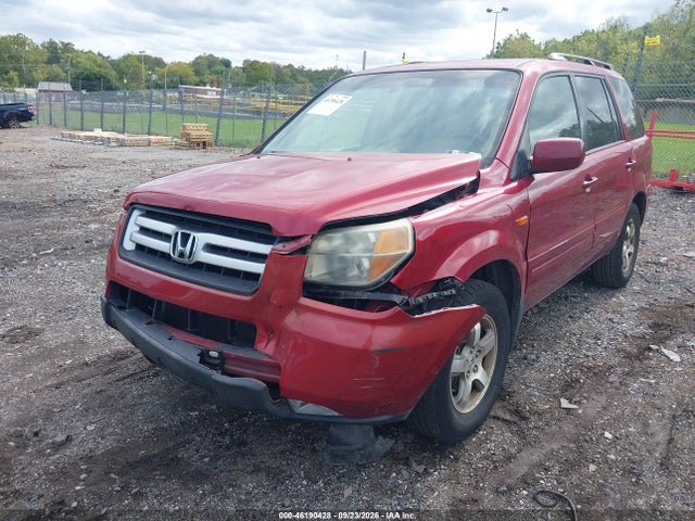 2006 Honda Pilot Ex-l მანქანა იყიდება აუქციონზე, vin: 2HKYF185X6H521293, აუქციონის ნომერი: 46190428