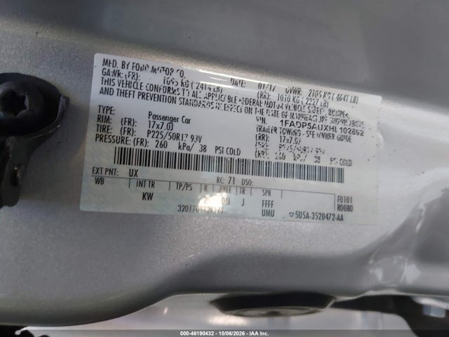 1FADP5AUXHL102692 Ford C-MAX SE