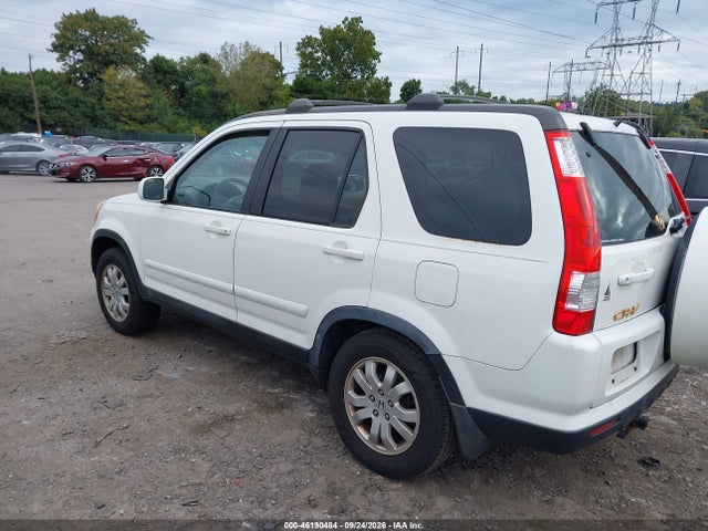 2006 Honda Cr-v Ex Se მანქანა იყიდება აუქციონზე, vin: SHSRD78906U416186, აუქციონის ნომერი: 46190484