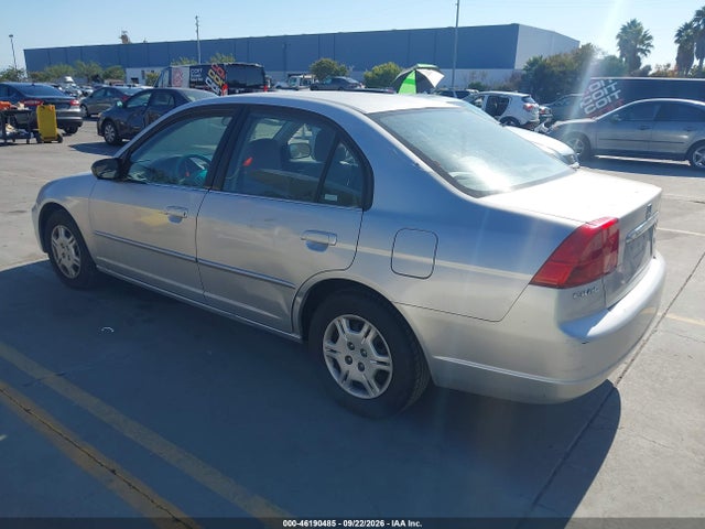 2002 Honda Civic Lx მანქანა იყიდება აუქციონზე, vin: 2HGES16542H525412, აუქციონის ნომერი: 46190485