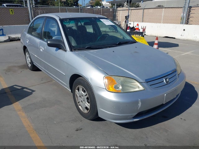 2002 Honda Civic Lx მანქანა იყიდება აუქციონზე, vin: 2HGES16542H525412, აუქციონის ნომერი: 46190485