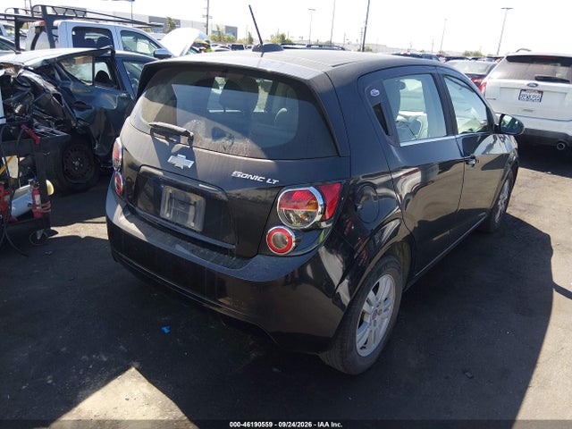 Aukcja sprzedaży 2015 Chevrolet Sonic Lt Auto, vin: 1G1JC6SH1F4102712, numer aukcji: 46190559