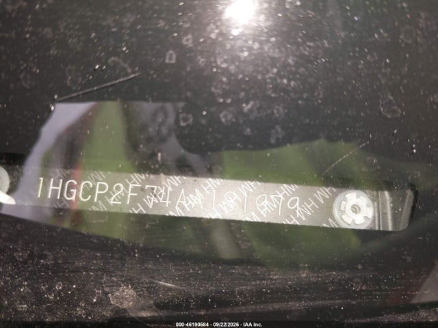 Продажа на аукционе авто 2010 Honda Accord 2.4 Ex, vin: 1HGCP2F74AA181979, номер лота: 46190584
