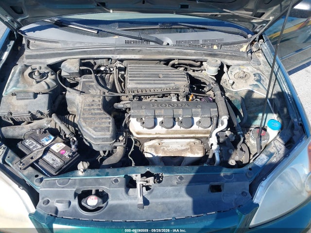 Aukcja sprzedaży 2002 Honda Civic Lx, vin: JHMES16592S001064, numer aukcji: 46190589